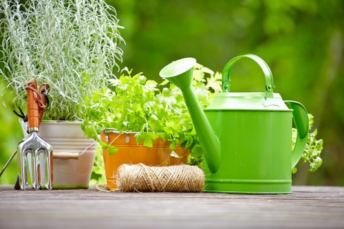 Seasonal lawn care activities being performed in Highgate